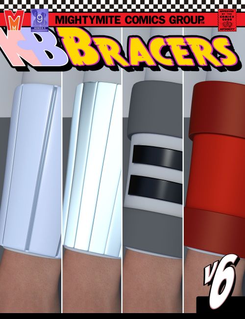 Click here to see preview images for "Bracers v006 MMKBGenesis 9" Bracers v006 MMKBGenesis 9