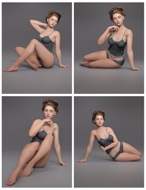Click here to see preview images for "EG Lovely Poses 2 Genesis 9 Bundle" EG Lovely Poses 2 Genesis 9 Bundle