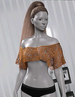 InStyle - Off Shoulder Crop Tee - Genesis 9