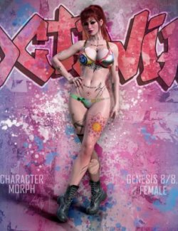 Octavia Character Morph for Genesis 8-8.1 Female