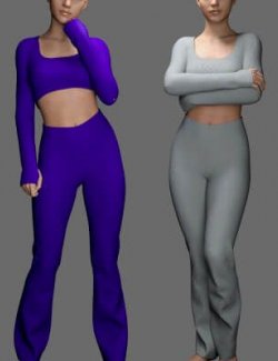 MS Fitness Style Outfit (G8F and G9)