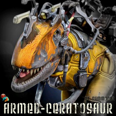 Click here to see preview images for "Summoner's Armed-Ceratosaur" Summoner's Armed-Ceratosaur