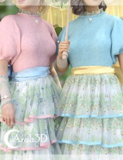 Arah3D Velvet Rose for G8F and G9