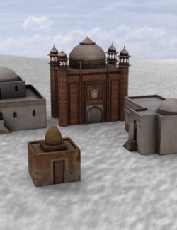 Middle East Buildings 3 for DAZ Studio