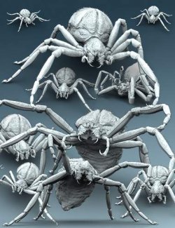 GP Monster Spider 2 Pose Pack