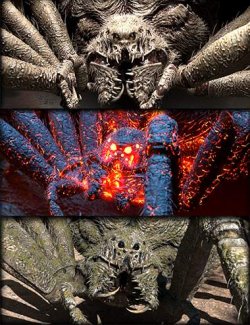 GP Monster Spider 2 Skin Pack