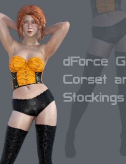 dForce G9 Corset and Stockings