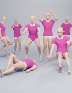 25 Female Animations Pack-1 (Daz Genesis 9)