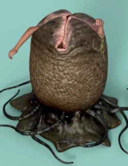 Alien Plant Prop for Daz Studio