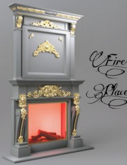 A3S P-Fireplace Model 2