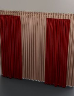 AQ3D Curtains Model 7