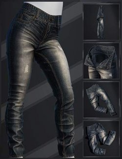 dForce SU Casual Jeans for Genesis 9