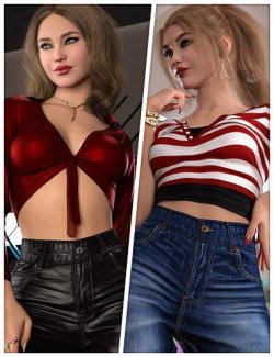 Expanded Textures for dForce SU Casual Jeans