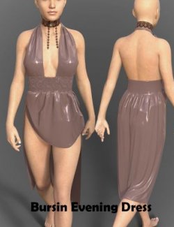 Burcin Evening Dress for Genesis 8 Female