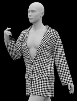 Blazer Houndstooth