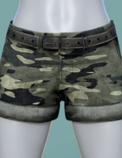 Basic Shorts for G8F and G9 Figures Daz Studio