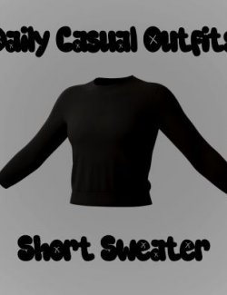 Daily Casual Short Sweater for Genesis 9