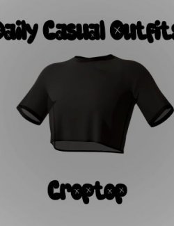 Daily Casual Croptop for Genesis 9