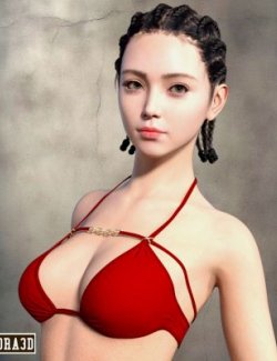 3D Mansuky for Genesis 9 Female