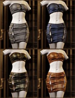 Fantasy Textures Addon for Buttoned Up 01 Outfit