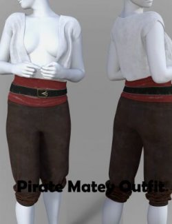 Pirate Matey Outfit for Genesis 9