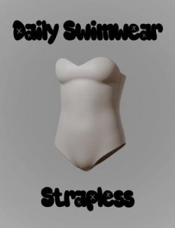 Daily Swimwear Strapless for Genesis 9