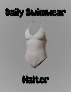 Daily Swimwear Halter for Genesis 9