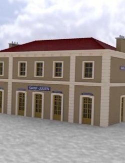 St Julien Station for DAZ Studio