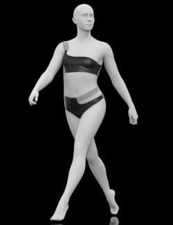 One-Shoulder Swimsuit for G9