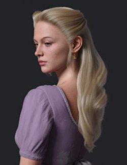 dForce Catherine Hair for Genesis 9