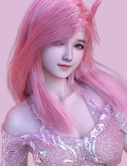 HS Icey Character, Expression and Hair Bundle