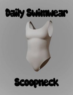 Daily Swimwear Scoopneck for Genesis 9