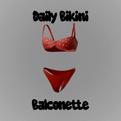 Click here to see preview images for "Daily Bikini Balconette for Genesis 9" Daily Bikini Balconette for Genesis 9