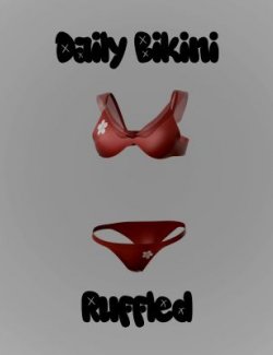 Daily Bikini Ruffled for Genesis 9