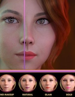 DD Makeup Editor – Iray Uber Skin Makeup Tool for G8F