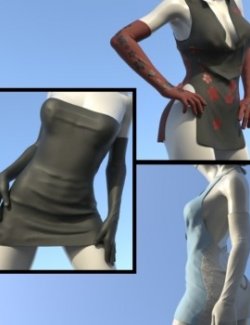 HF3D Simple Dress Collection