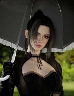 Noki High Wrapped Ponytail for Genesis 9