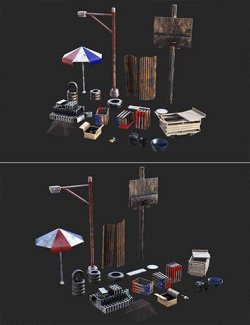 Slums Street Props