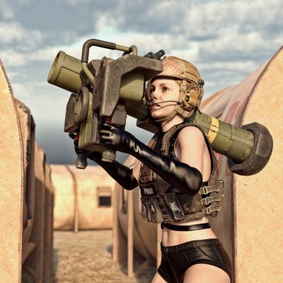 Click here to see preview images for "Javelin Rocket Launcher MW for G8F and G9" Javelin Rocket Launcher MW for G8F and G9