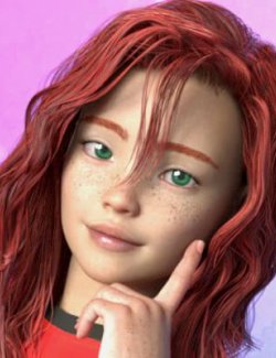 3DL Lil Becca for Genesis 8 Females