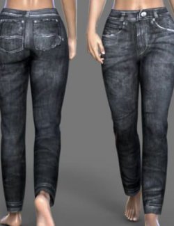 Basic Denim Jeans for Genesis 8 Female Daz 3D