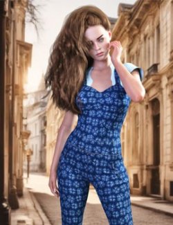 JMR dForce Charlotte Overalls for G8F