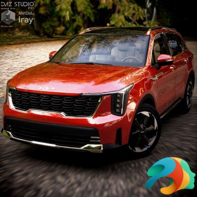 Click here to see preview images for "Kia Sorento 2026 for DAZ Studio" Kia Sorento 2026 for DAZ Studio