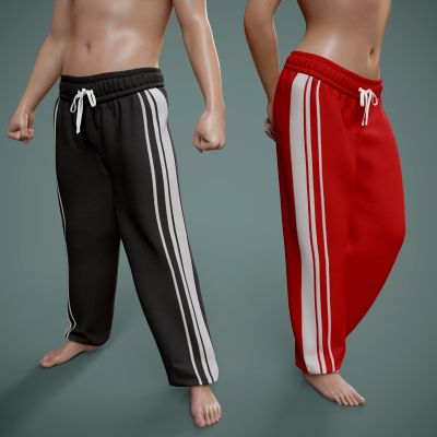 Click here to see preview images for "Sweatpants for Genesis 9" Sweatpants for Genesis 9