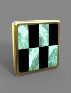 AP Jade Onyx Studs For Genesis 9