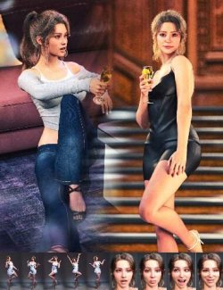 X-Bit Party Poses Vol 01 for Genesis 9,8 and 8.1