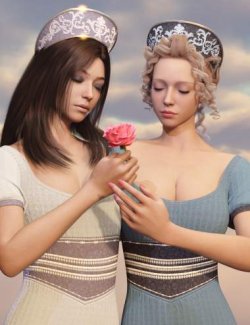 ZK dForce Imperial Dress for Genesis 9