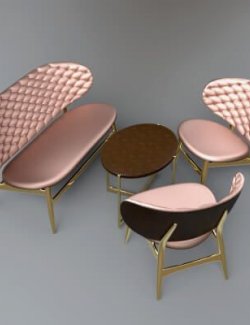 AQ3D Master Sofa 241