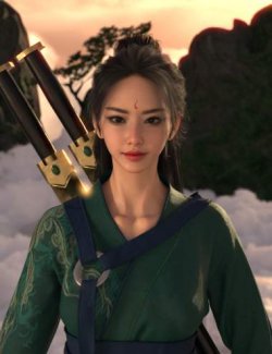 Lala Xia HD for Genesis 9 Feminine