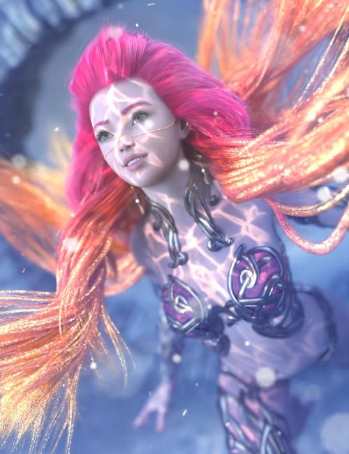 Click here to see preview images for "Abyssa Hair for Genesis 9" Abyssa Hair for Genesis 9